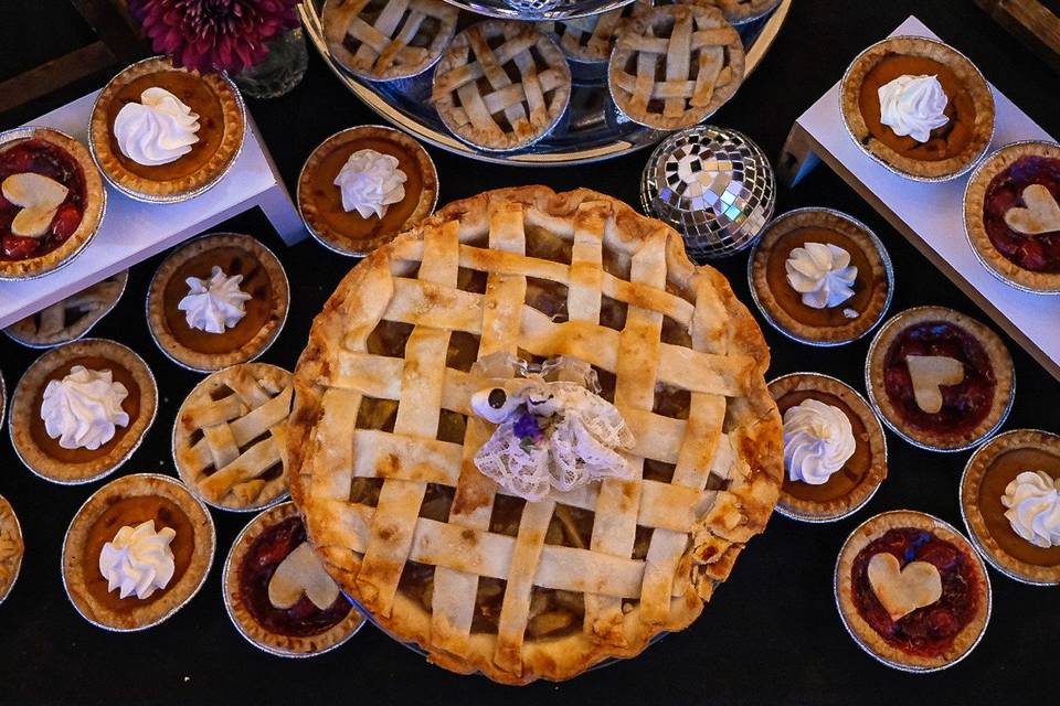 Pies, not cakes!