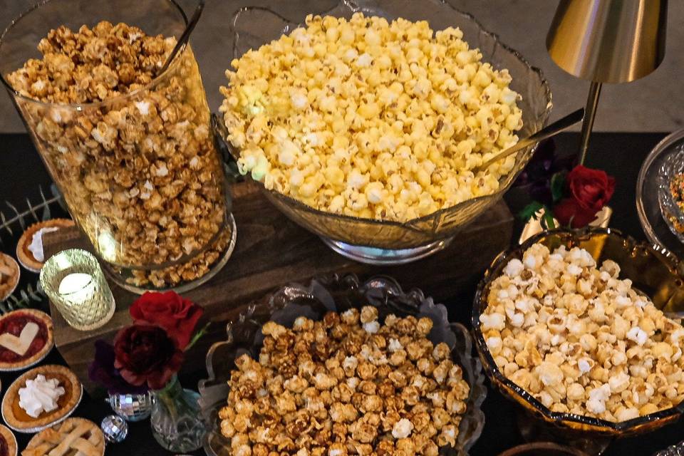 Non-traditional dessert table