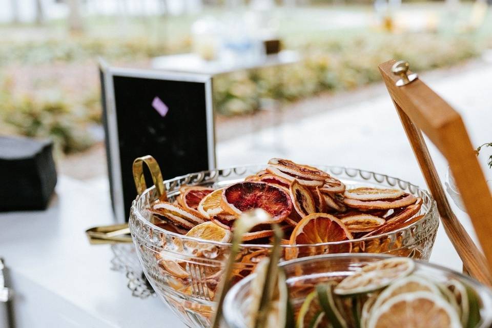 Bar garnishes