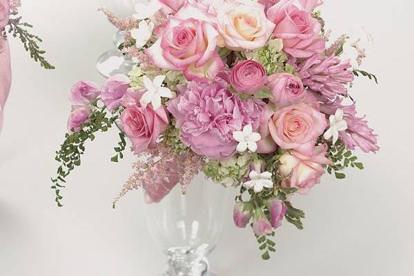 Pink flower arrangement