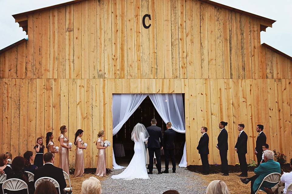 Barn ceremony