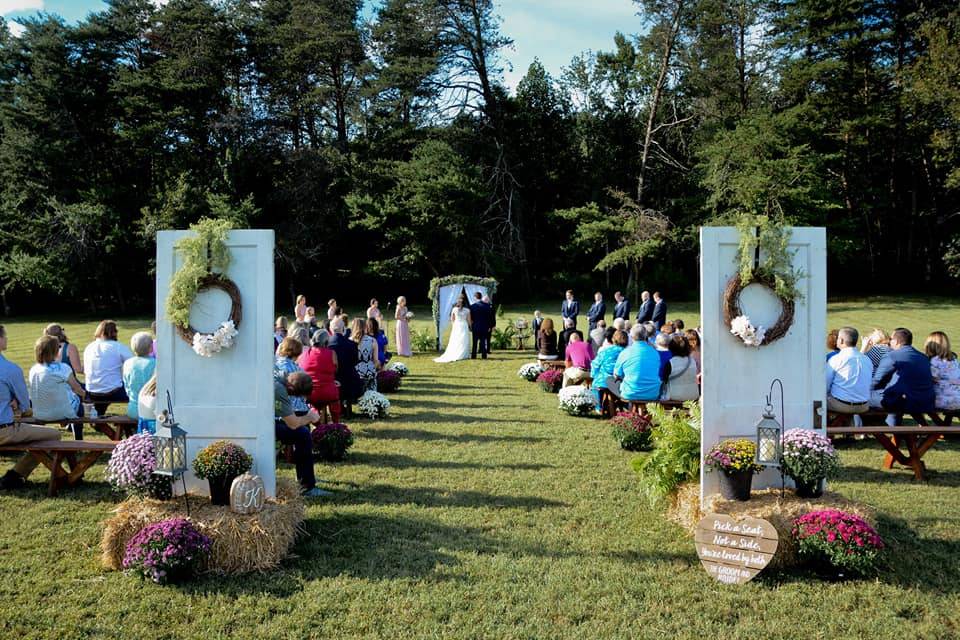 Arbor & ceremony doors