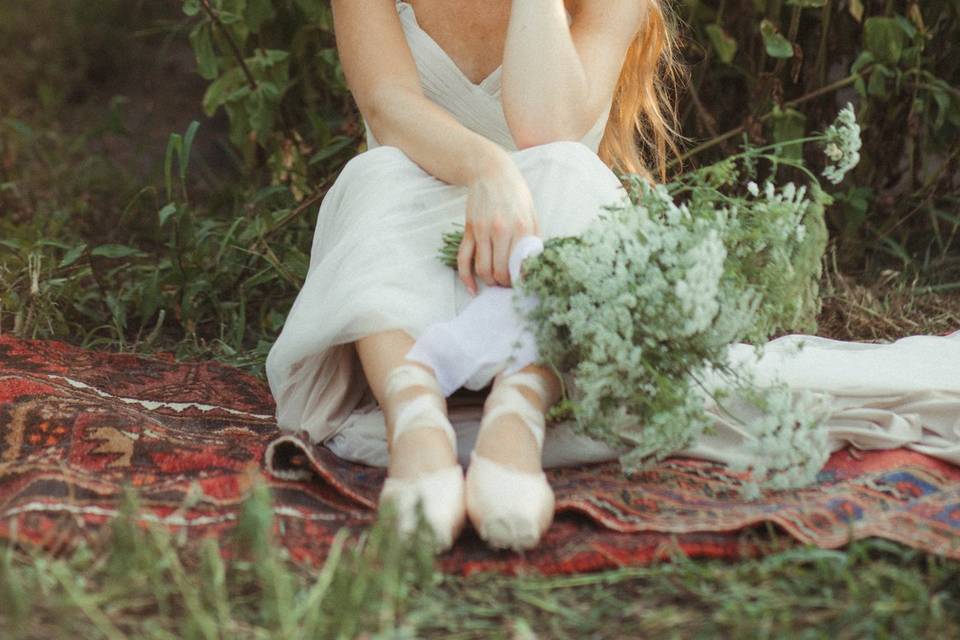 Flower Field Bride