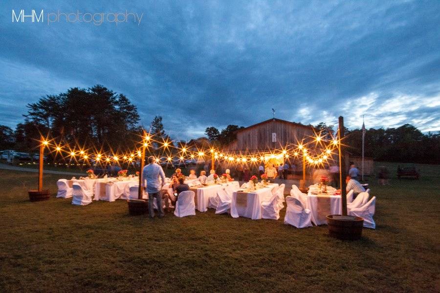 Outdoor reception