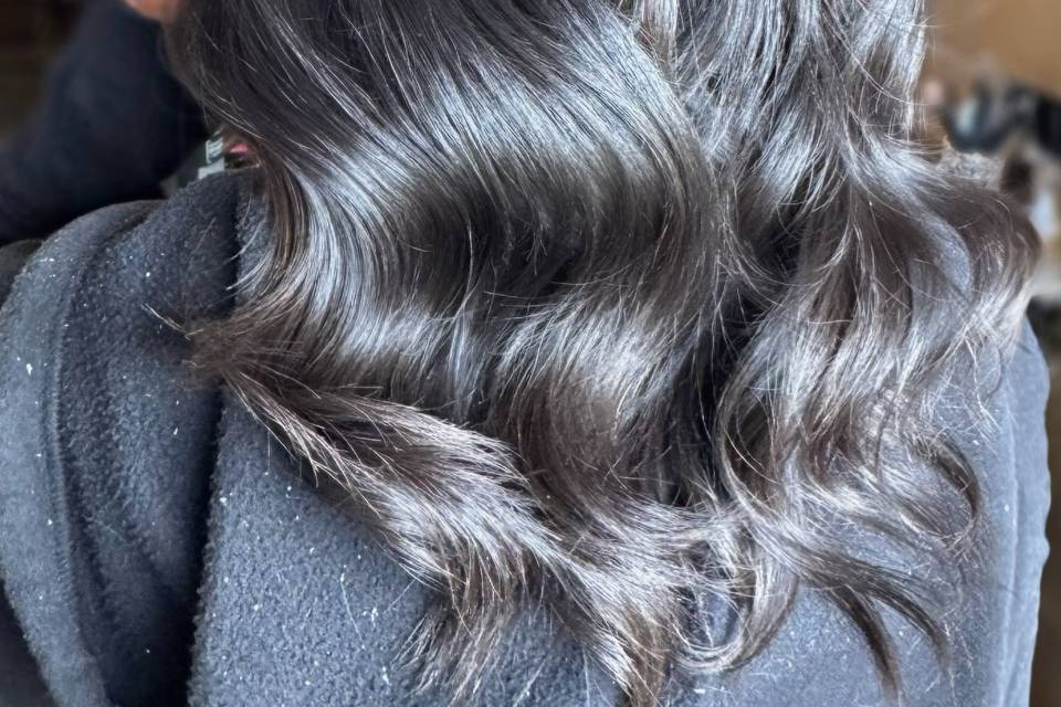 Wave half up half down