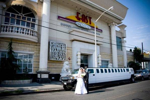 Wedding classic limo