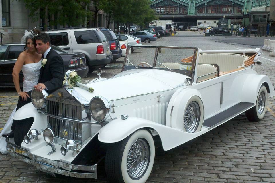 Vintage convertibleVintage Rolls Royce