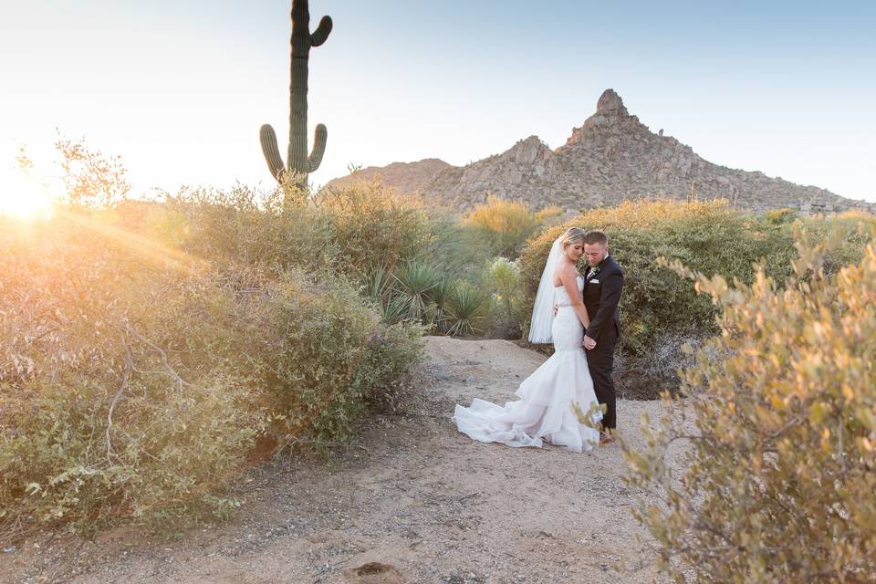 Desert wedding