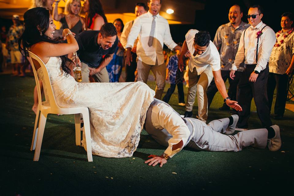 Garter toss love