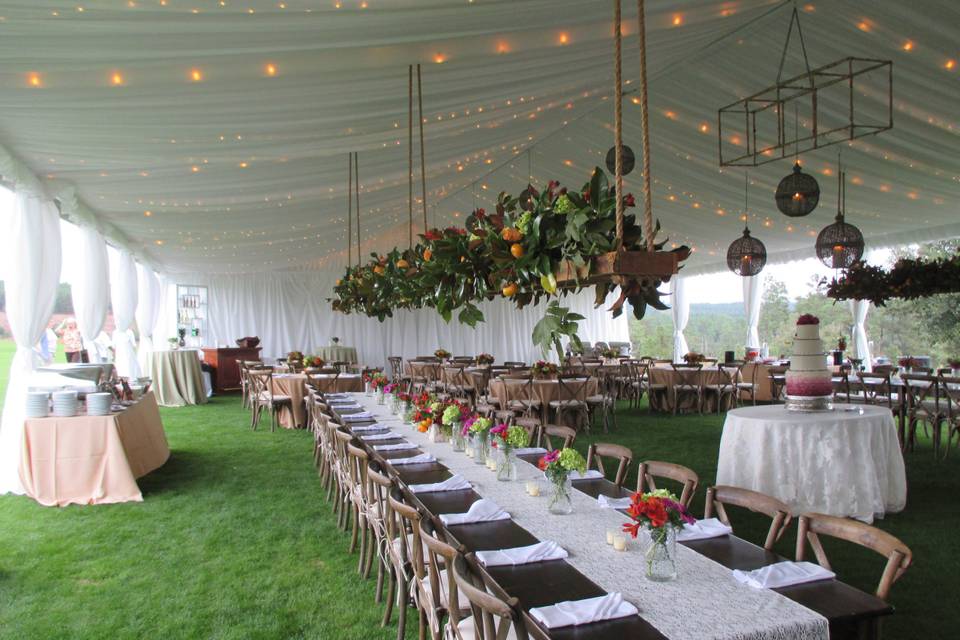 Liner with long table