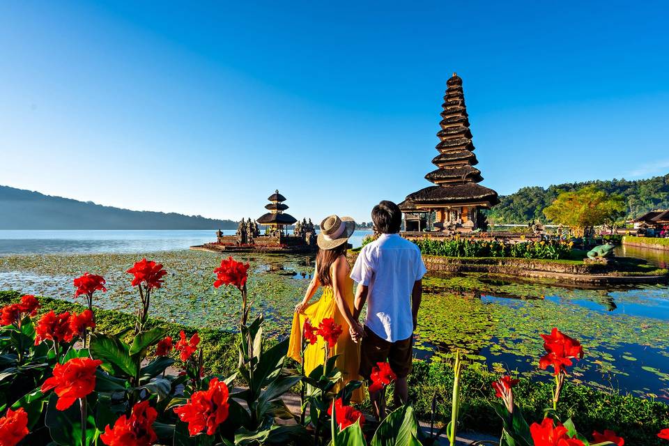 Newlyweds in Bali