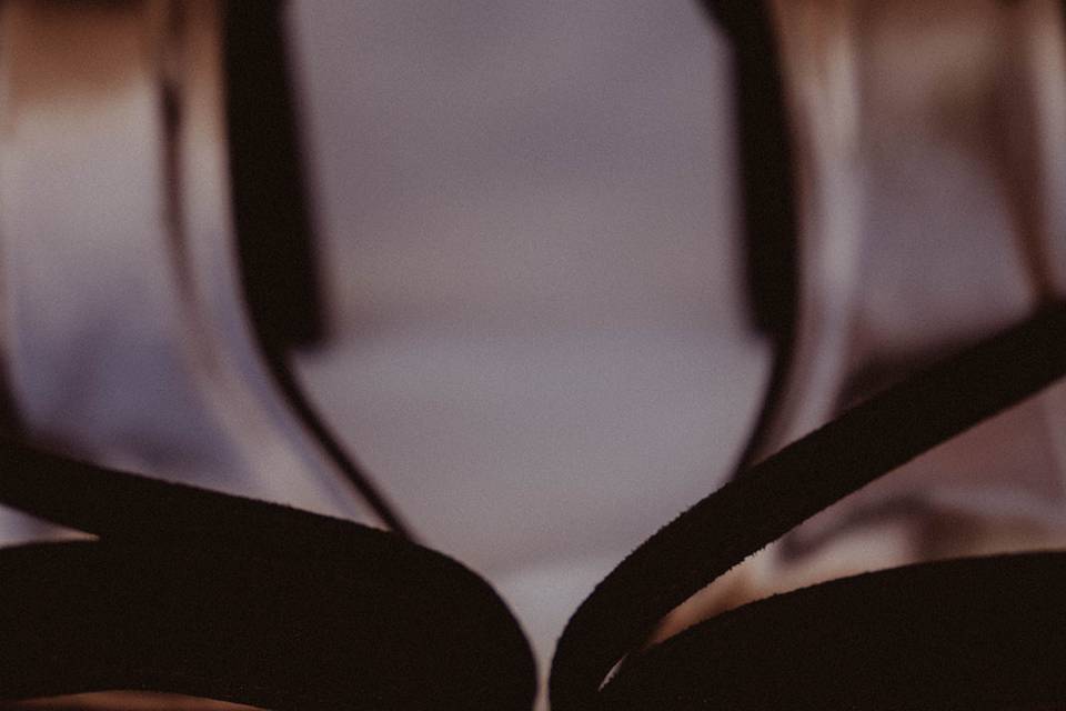 Ring and bride shoe details