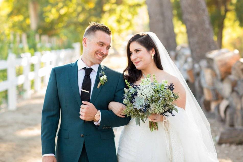 Bride and groom