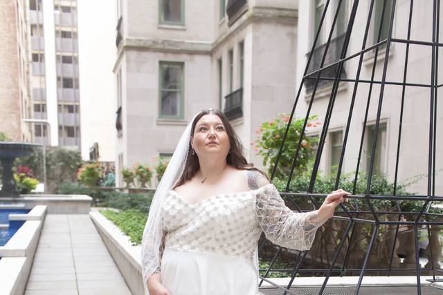 Crystal Lattice Gown