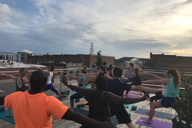 The Yoga Scene