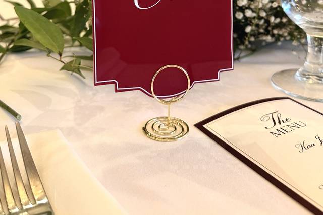 Table Number