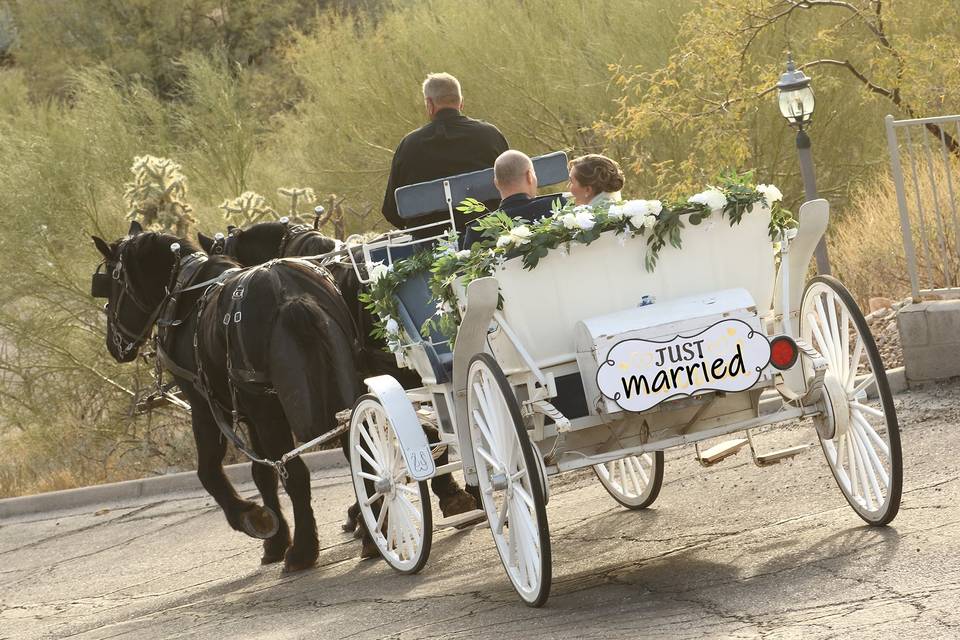 On to the Reception