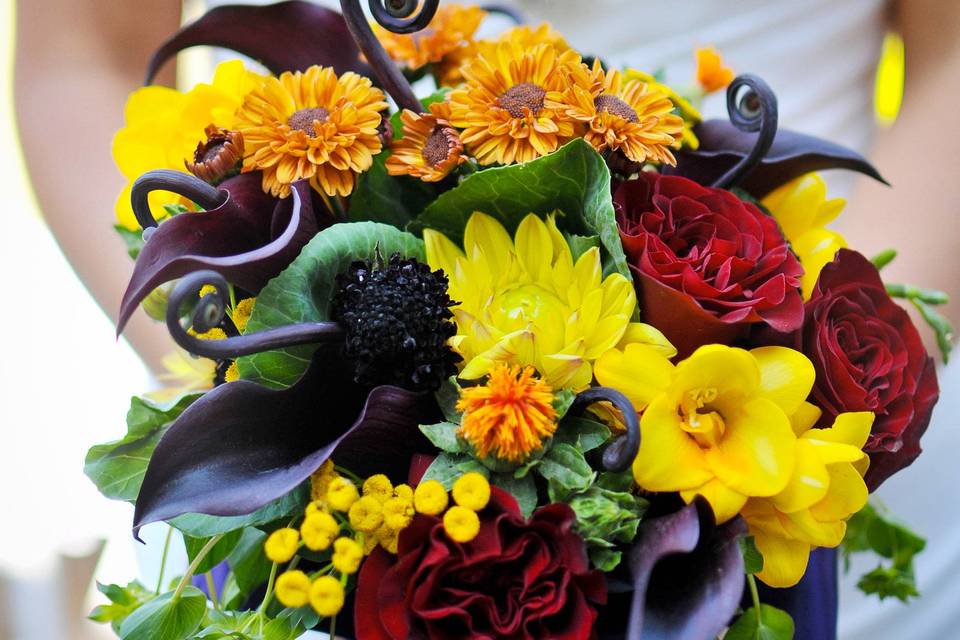 Colorful Fall Bouquet