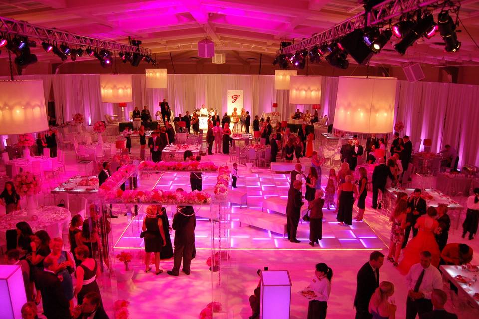 The dance floor