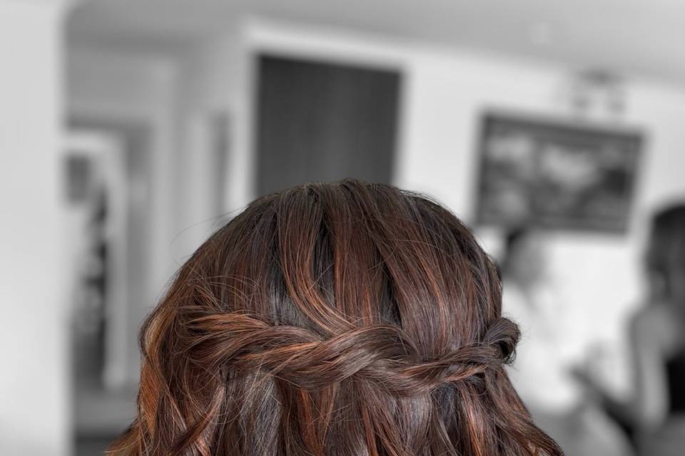 Bridesmaid hair
