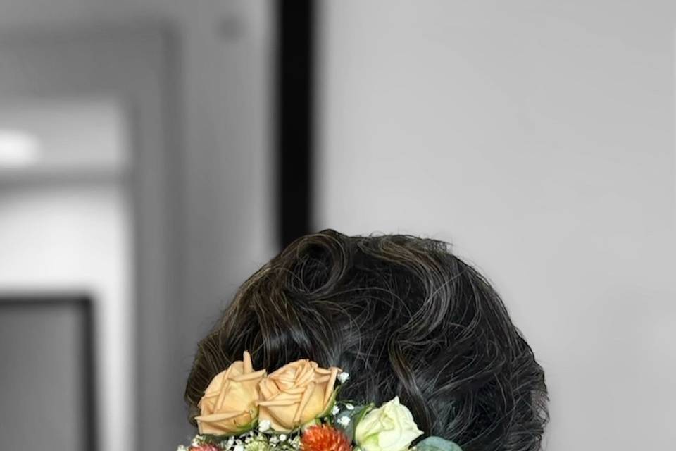Bridal hair