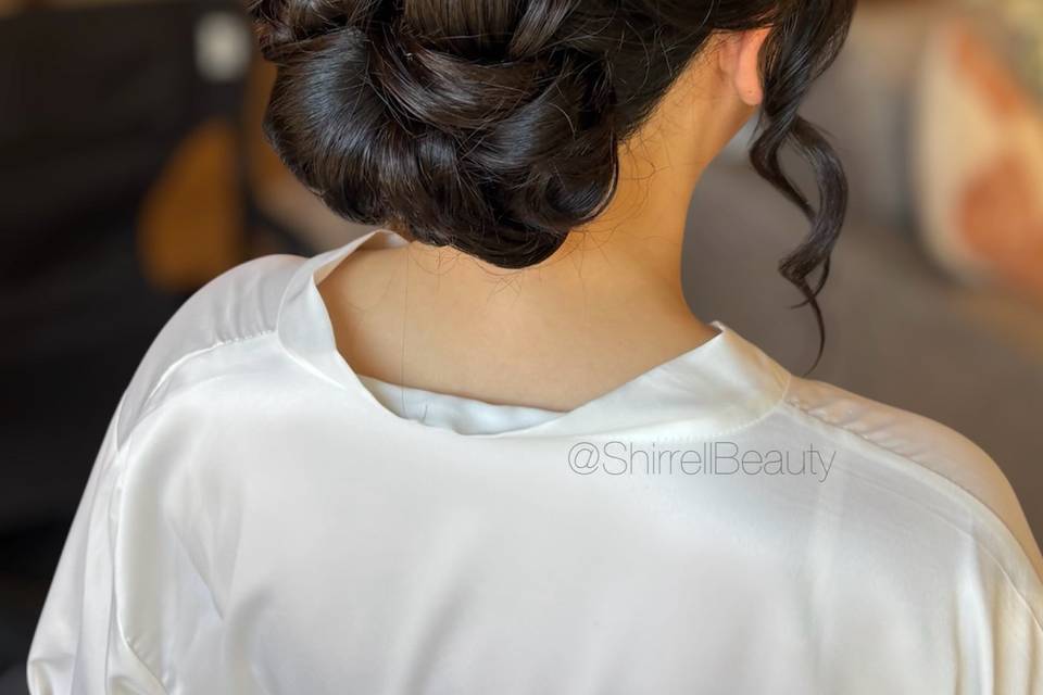 Bridal hair