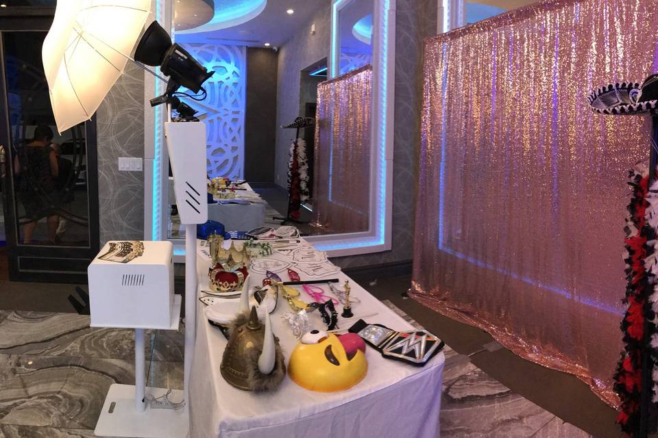 Photobooth setup