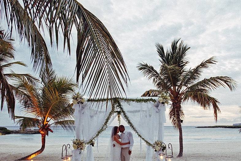 Dominican Rep Beach Ceremony