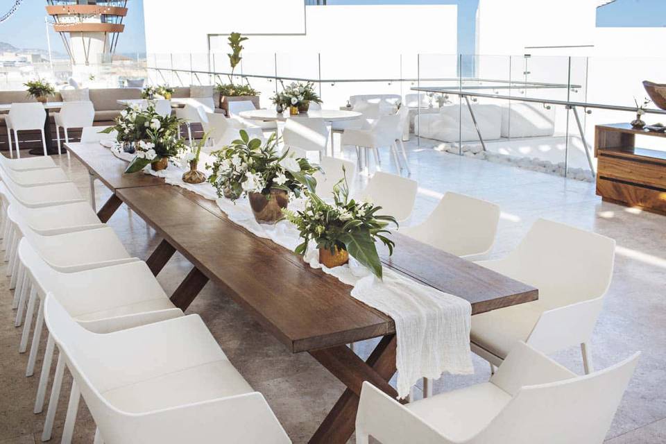 Los Cabos Rooftop Reception