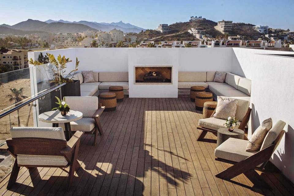 Los Cabos Rooftop Reception