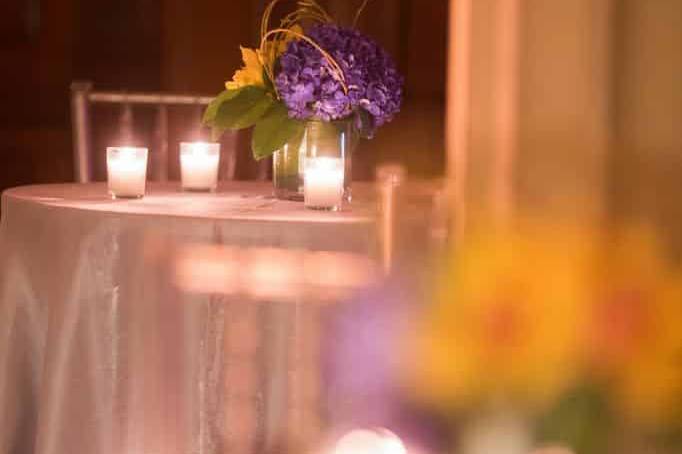 Blue and Yellow Decor