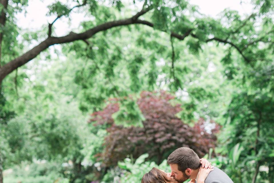 Couple on South Lawn