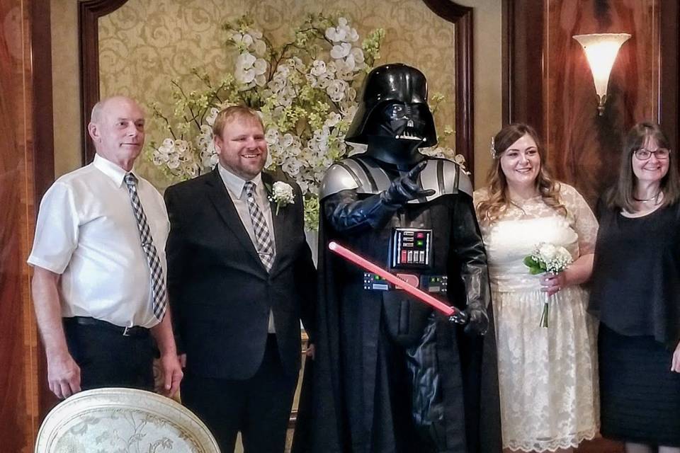 Darth vader minister