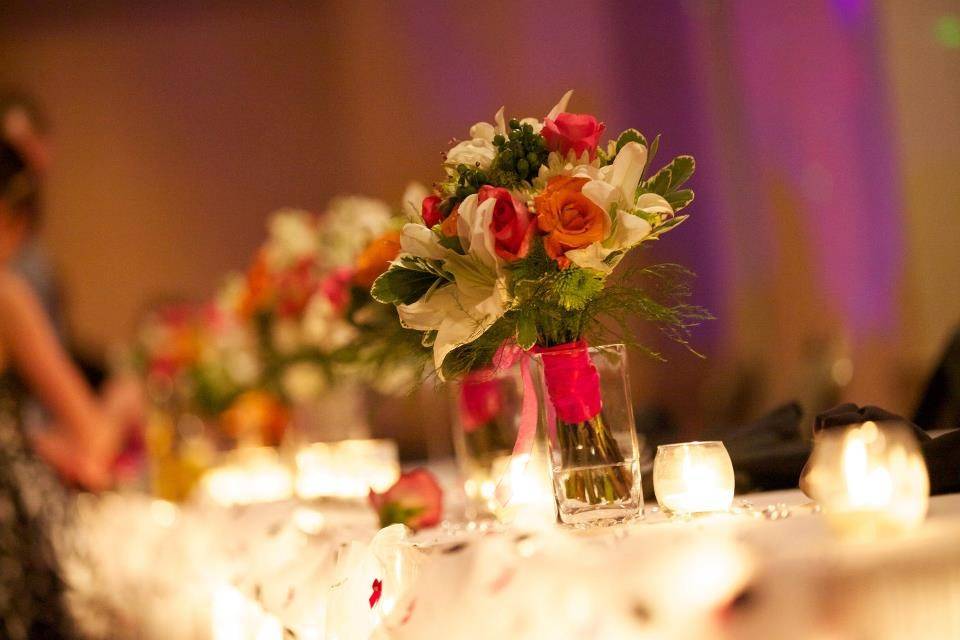 Flower centerpiece