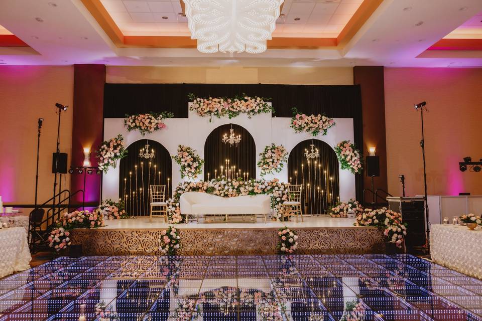 Decorated Stage View