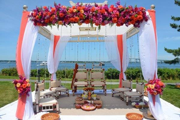 Wedding cabana