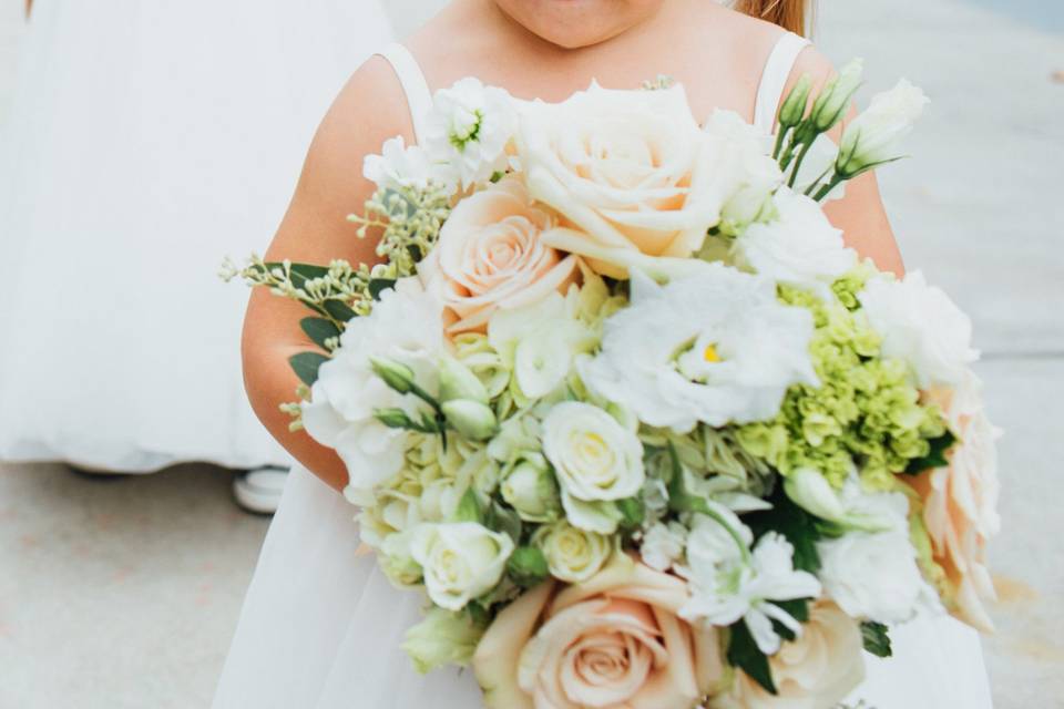 Flower girl's bouquet