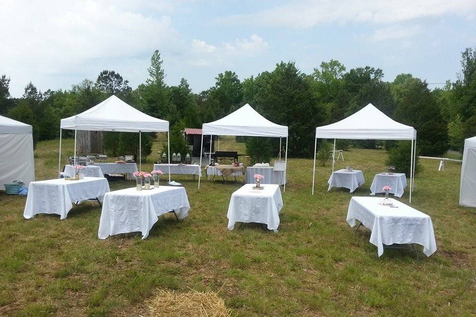 Tents for outdoor Wedding Ceremony