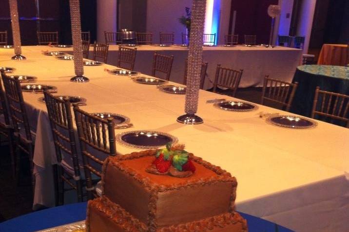 Browning Groom's Cake