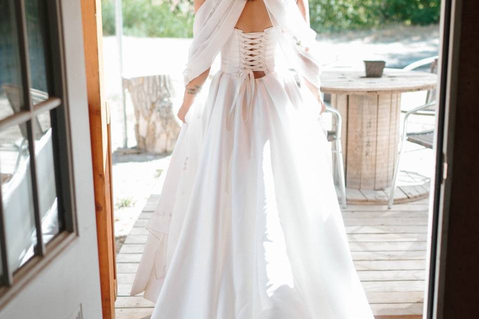 Bridals in the Camping Cabin