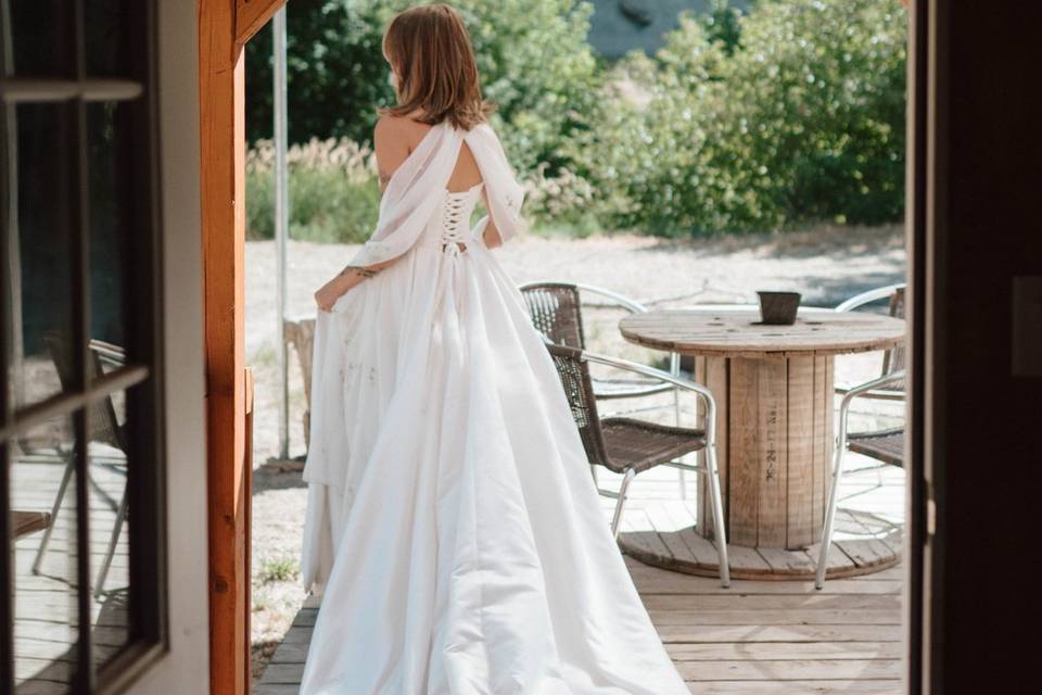 Bridals in the Camping Cabin