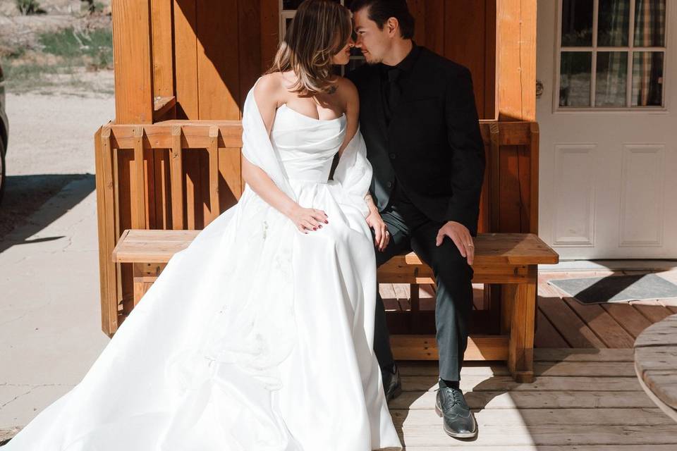 Bridals in the Camping Cabin