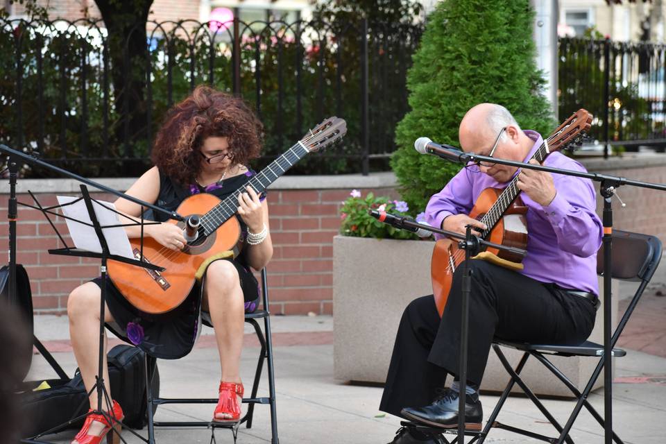 Outdoor wedding Performance