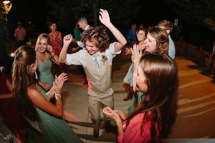 Reception dance floor