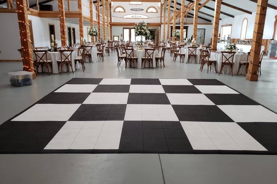 Checkerboard Dance Floor