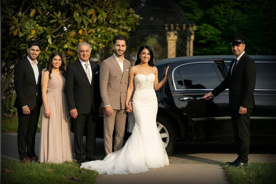 VIP Wedding Limo Experience