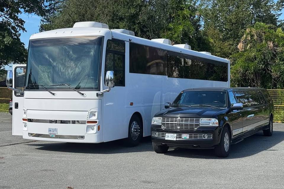 Luxury Coach Bus Service