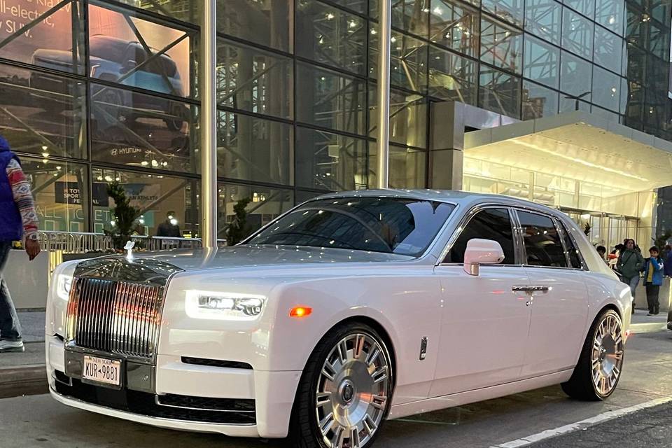 White Rolls Royce