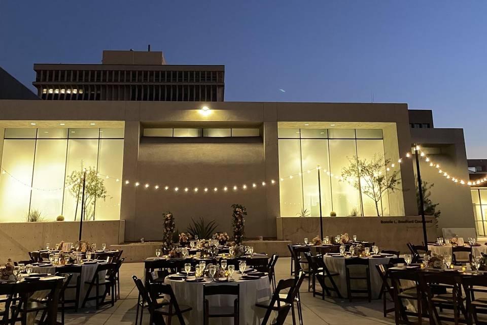 Courtyard at Night