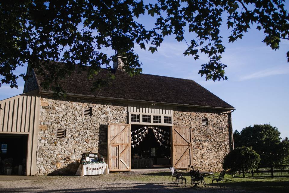 Barn exterior